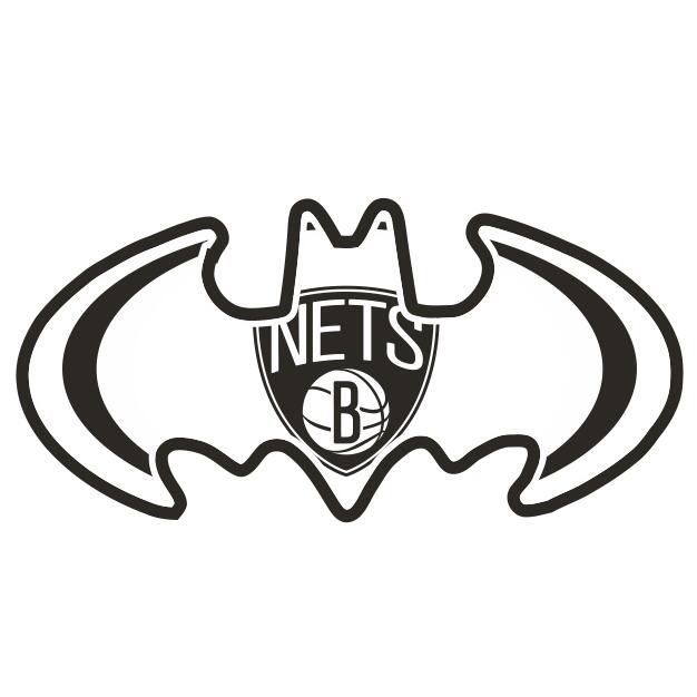 Brooklyn Nets Batman Logo iron on heat transfer